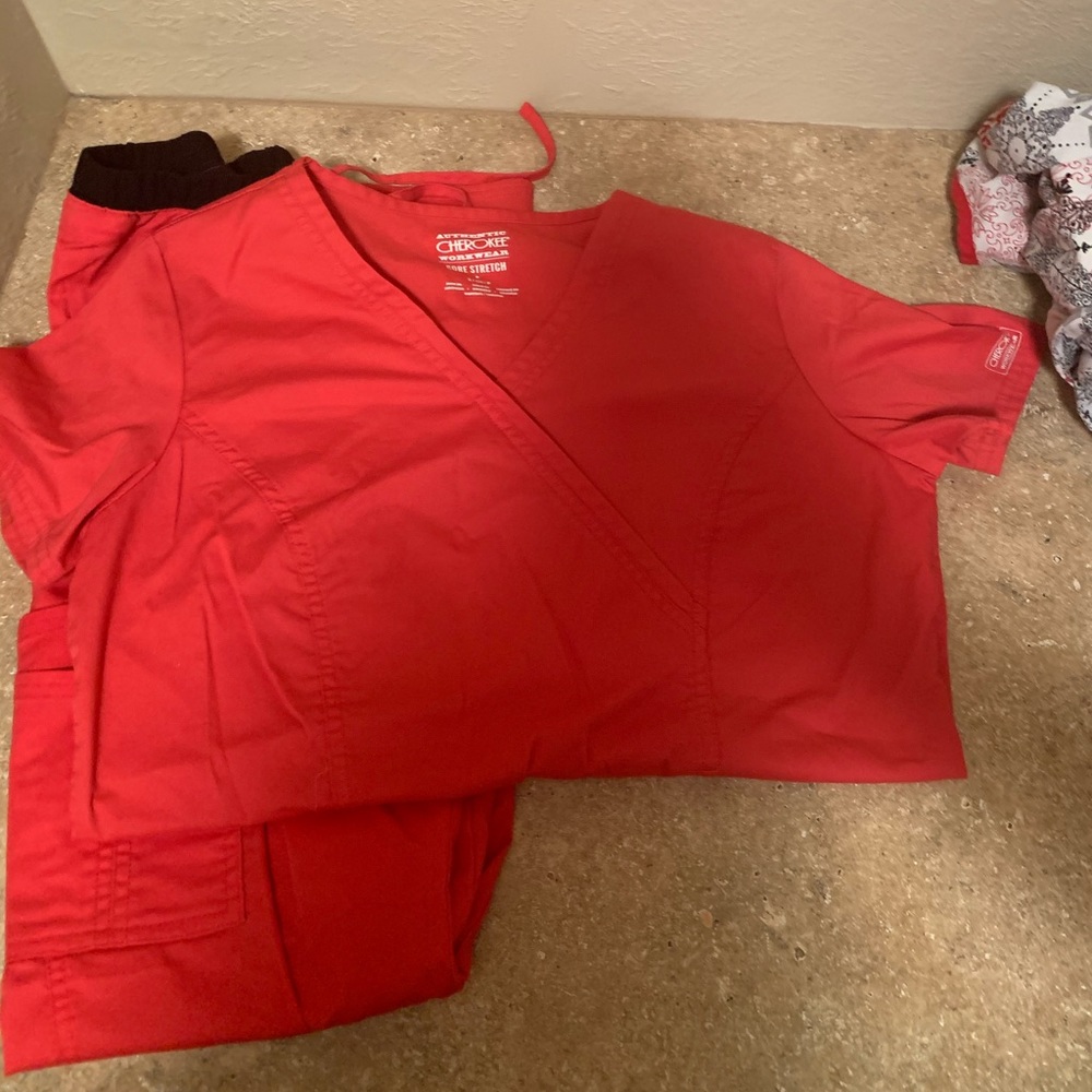 Size Small Cherokee Workwear Scrub Set